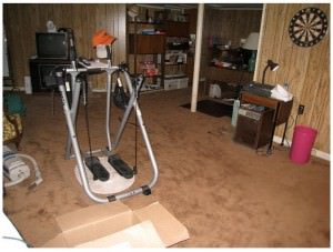 Chatham NJ Home Sellers discuss Sue Adlers strategy, which resulted in $151,000 over list price. photo basement before 300x227 Chatham NJ Home Sellers discuss Sue Adlers strategy, which resulted in $151,000 over list price.